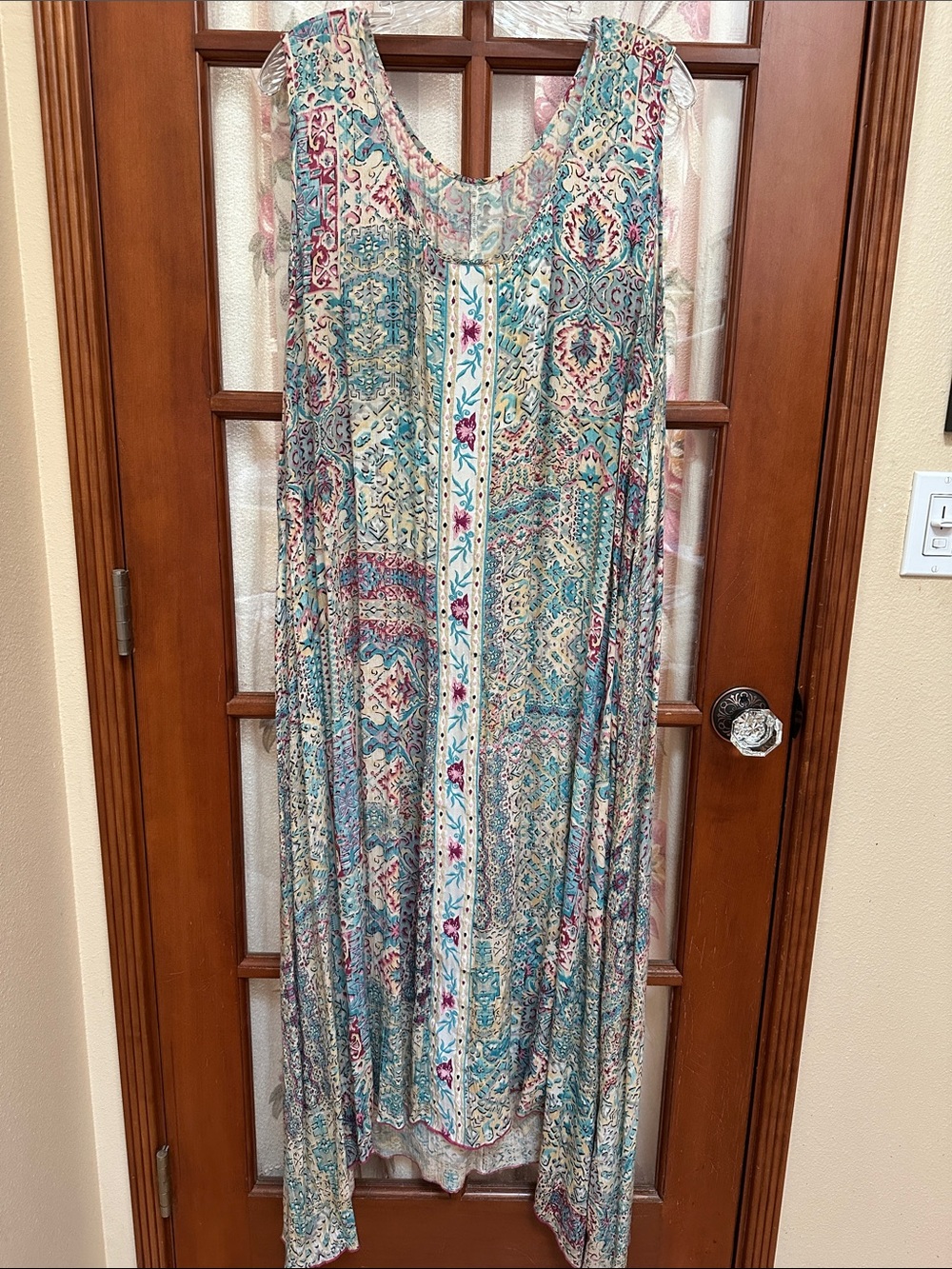 Coldwater Creek Maxi Dress Floral & Paisley print